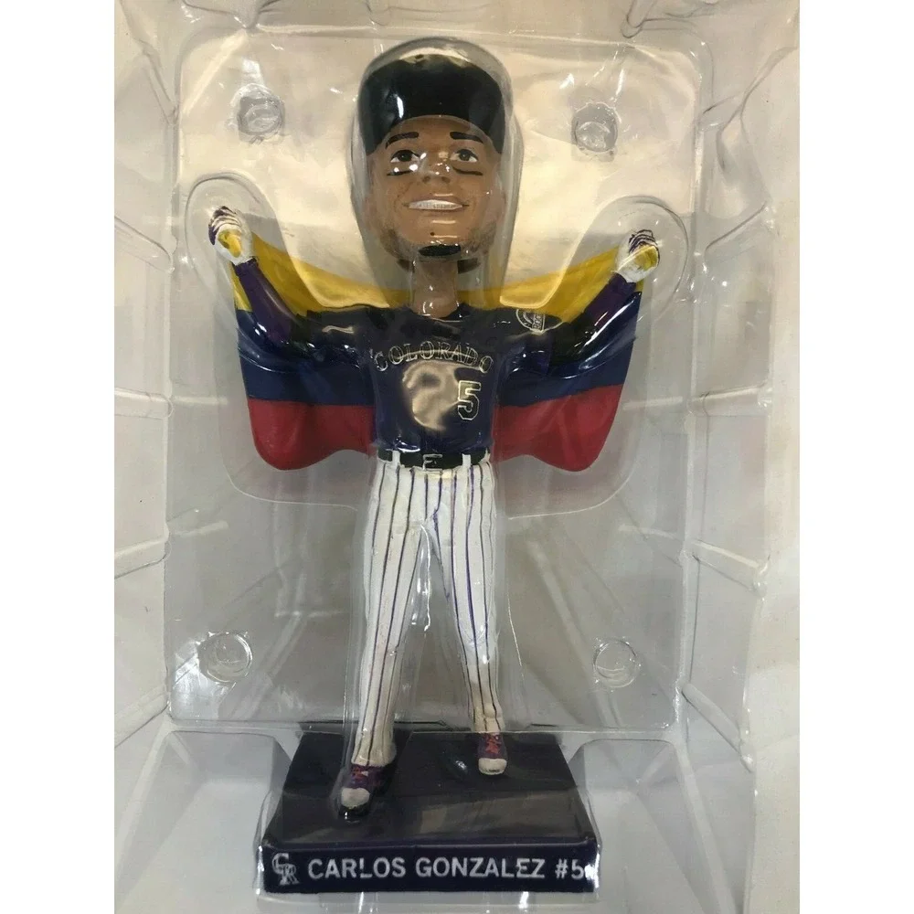 Colorado Rockies Carlos Gonzalez Cargo Celebrating‎ Hispanic Heritage Bobblehead